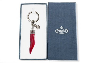 Cornetto Resina Con Corona Strass (silver)